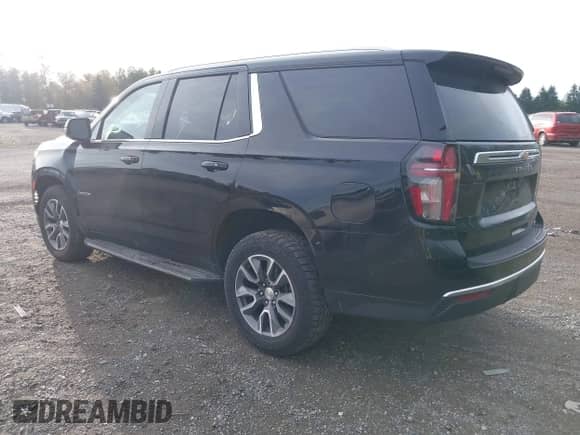 2023 Chevrolet Tahoe LT with VIN 1GNSKNKD5PR365657, listed as a IAAI auction lot 43315920 with 59,155 mi miles and . Bid and sale history available at DreamBid. Image 3.