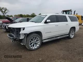 ✅ 2018 Chevrolet Suburban Premier • VIN: 1GNSKJKC5JR134331 • Lot: 86160285. Listed on Copart with 174,762 mi. Free auction sales archive from the USA and detailed vehicle history report at DreamBid. Image 1.