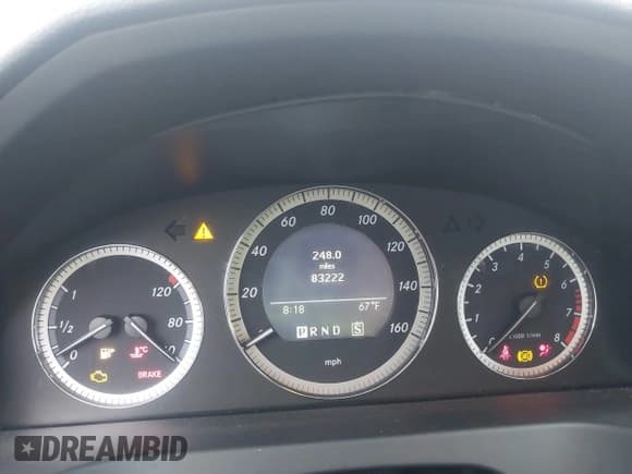 ✅ 2009 Mercedes-Benz C 300 Sport • VIN: WDDGF54X99R054946 • Lot: 42899460. Listed on IAAI with 83,222 mi. Free auction sales archive from the USA and detailed vehicle history report at DreamBid. Image 7.