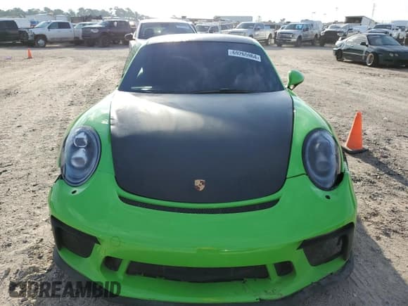 ✅ 2018 Porsche 911 GT3 • VIN: WP0AC2A95JS175760 • Лот: 69265964. Опубликован ранее на Copart с пробегом 18 989 миль. Бесплатный доступ к архиву аукционных продаж из США и подробный отчёт об истории автомобиля на DreamBid. Изображение 5.