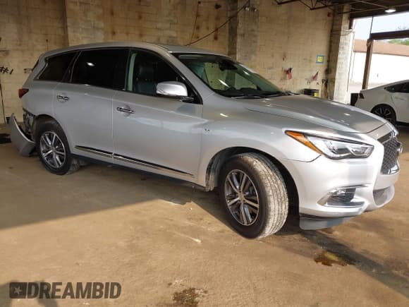 ✅ 2020 Infiniti QX60 Luxe • VIN: 5N1DL0MN4LC531229 • Lot: 42389359. Listed on IAAI with 106,545 mi. Free auction sales archive from the USA and detailed vehicle history report at DreamBid. Image 1.