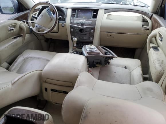 ✅ 2015 Infiniti QX80 • VIN: JN8AZ2NE4F9080504 • Lot: 59119665. Listed on Copart with 99,462 mi. Free auction sales archive from the USA and detailed vehicle history report at DreamBid. Image 8.