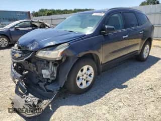 2017 Chevrolet Traverse LS with VIN 1GNKVFED1HJ140872, listed as a Copart auction lot 61659385 with Not provided miles and Salvage title. Bid and sale history available at DreamBid. Image 1.