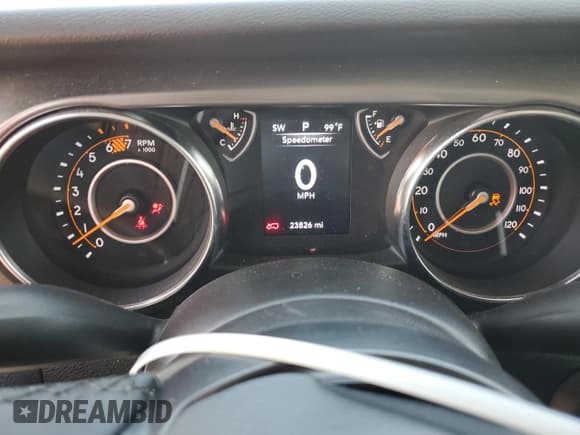 ✅ 2023 Jeep Wrangler Sport • VIN: 1C4HJXAG5PW659672 • Lot: 59034675. Listed on Copart with 23,826 mi. Free auction sales archive from the USA and detailed vehicle history report at DreamBid. Image 9.