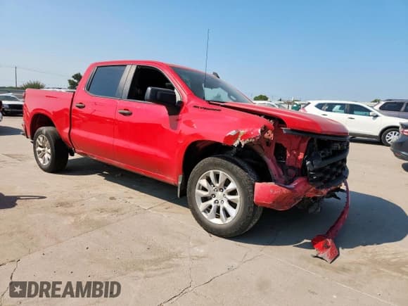 ✅ 2022 Chevrolet Silverado 1500 Custom • VIN: 3GCPABEK9NG517382 • Lot: 67778005. Listed on Copart with 68,081 mi. Free auction sales archive from the USA and detailed vehicle history report at DreamBid. Image 4.