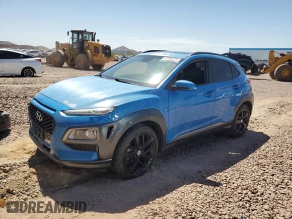 2018 Hyundai Kona Ultimate with VIN KM8K53A56JU173789, listed as a Copart auction lot 57086425 with 177,242 mi miles and Clean title. Bid and sale history available at DreamBid. Image 1.