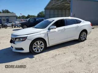 2018 Chevrolet Impala LT z VIN 1G1105S34JU140550, wystawiony jako Copart lot #91087245 z przebiegiem 195 822 mil mil oraz Szkoda całkowita • Salvage title. Historia ofert i sprzedaży dostępna na DreamBid. Obrazek 1.