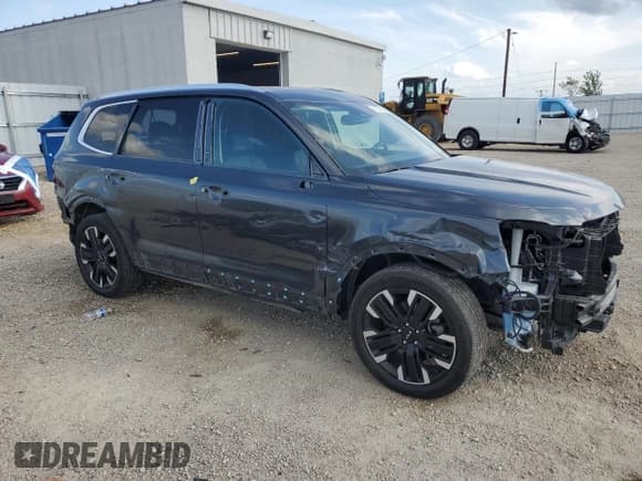 ✅ 2023 Kia Telluride SX Prestige X-Line • VIN: 5XYP5DGC2PG372144 • Lot: 81579585. Wystawiony na Copart z przebiegiem 28 827 mil. Bezpłatny archiwum sprzedaży aukcyjnych z USA i szczegółowy raport historii pojazdu na DreamBid. Zdjęcie 4.