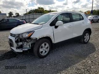 ✅ 2021 Chevrolet Trax LS • VIN: KL7CJNSMXMB372833 • Lot: 70978925. Listed on Copart with 40,391 mi. Free auction sales archive from the USA and detailed vehicle history report at DreamBid. Image 1.
