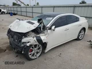 2012 Nissan Maxima SV z VIN 1N4AA5AP8CC842748, wystawiony jako Copart lot #80948975 z przebiegiem 244 175 mil mil oraz Szkoda całkowita • Salvage title. Historia ofert i sprzedaży dostępna na DreamBid. Obrazek 1.