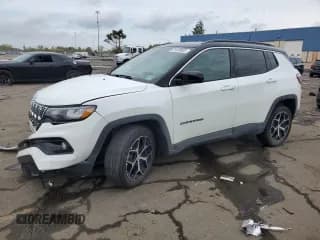 ✅ 2024 Jeep Compass Limited • VIN: 3C4NJDCN5RT128297 • Lot: 81439605. Listed on Copart with 18,949 mi. Free auction sales archive from the USA and detailed vehicle history report at DreamBid. Image 1.