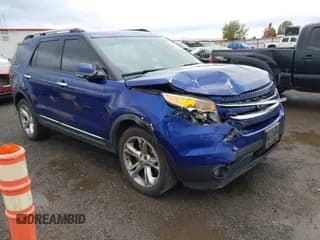 ✅ 2015 Ford Explorer Limited • VIN: 1FM5K8F84FGA41335 • Lot: 43551942. Listed on IAAI with 185,750 mi. Free auction sales archive from the USA and detailed vehicle history report at DreamBid. Image 1.