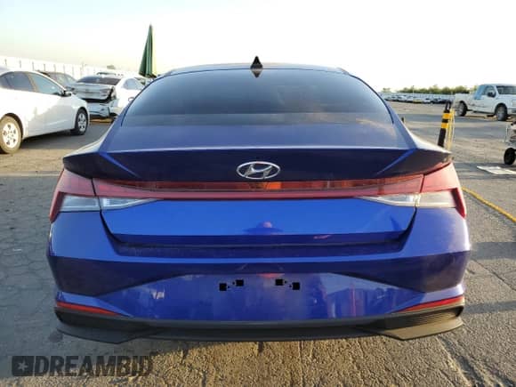 2023 Hyundai Elantra Blue с VIN KMHLM4AJ1PU089897, выставлен на аукционе Copart как лот 85184635 с пробегом 35 770 миль миль и Списание • Salvage title. История ставок и продаж доступна на DreamBid. Изображение 6.