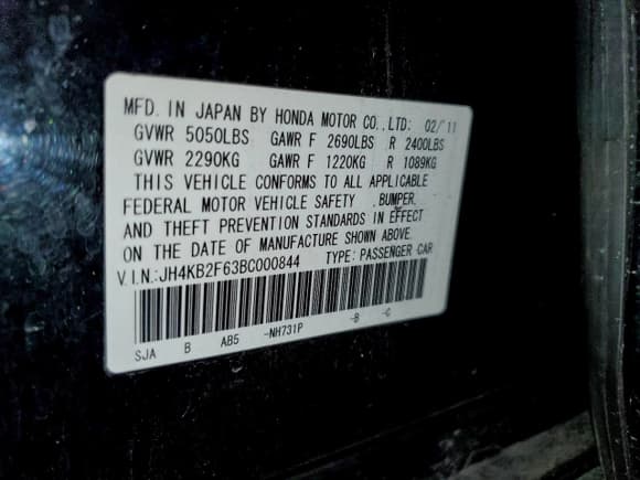 ✅ 2011 Acura RL Technology • VIN: JH4KB2F63BC000844 • Lot: 95833775. Wystawiony na Copart z przebiegiem 199 513 mil. Bezpłatny archiwum sprzedaży aukcyjnych z USA i szczegółowy raport historii pojazdu na DreamBid. Zdjęcie 12.