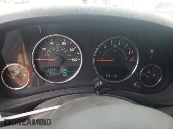 ✅ 2011 Jeep Wrangler Sahara • VIN: 1J4AA5D19BL638812 • Lot: 68199105. Listed on Copart with 152,106 mi. Free auction sales archive from the USA and detailed vehicle history report at DreamBid. Image 9.