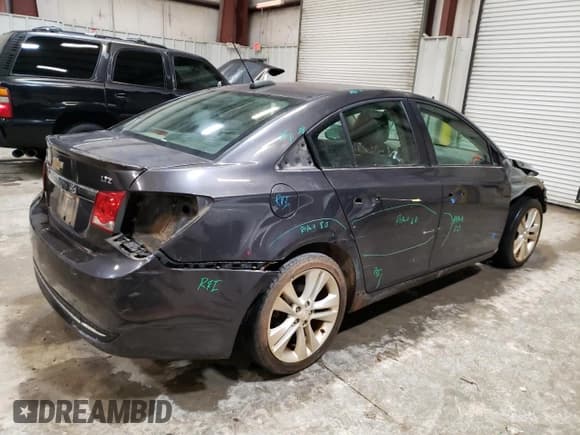✅ 2015 Chevrolet Cruze LTZ • VIN: 1G1PG5SB4F7115389 • Лот: 39312223. Опубликован ранее на Copart с пробегом 114 654 миль. Бесплатный доступ к архиву аукционных продаж из США и подробный отчёт об истории автомобиля на DreamBid. Изображение 3.