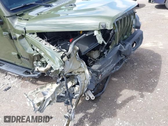 ✅ 2022 Jeep Wrangler Unlimited Sport S • VIN: 1C4HJXDG4NW176957 • Lot: 42143113. Listed on IAAI with 48,546 mi. Free auction sales archive from the USA and detailed vehicle history report at DreamBid. Image 6.