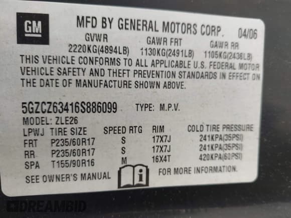 ✅ 2006 Saturn VUE • VIN: 5GZCZ63416S886099 • Lot: 42071218. Wystawiony na IAAI z przebiegiem Nie podano. Bezpłatny archiwum sprzedaży aukcyjnych z USA i szczegółowy raport historii pojazdu na DreamBid. Zdjęcie 9.