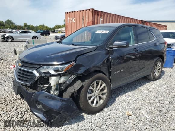 ✅ 2020 Chevrolet Equinox LT • VIN: 2GNAXJEV3L6198425 • Лот: 70176475. Опубликован ранее на Copart с пробегом 105 271 миль. Бесплатный доступ к архиву аукционных продаж из США и подробный отчёт об истории автомобиля на DreamBid. Изображение 1.