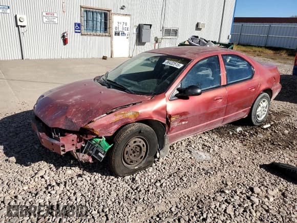 ✅ 2000 Dodge Stratus SE • VIN: 1B3EJ46X4YN177410 • Lot: 86432515. Listed on Copart with 150,492 mi. Free auction sales archive from the USA and detailed vehicle history report at DreamBid. Image 1.