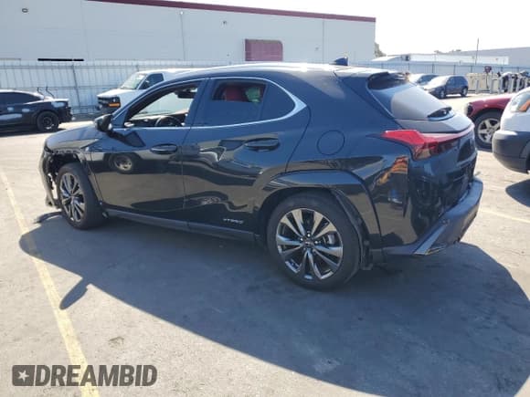 ✅ 2022 Lexus UX 250h F Sport • VIN: JTHE9JBH8N2058372 • Lot: 74527224. Listed on Copart with 28,876 mi. Free auction sales archive from the USA and detailed vehicle history report at DreamBid. Image 2.