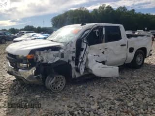 ✅ 2020 Chevrolet Silverado 1500 Work Truck • VIN: 3GCUYAEF3LG348727 • Lot: 59500465. Listed on Copart with 51,221 mi. Free auction sales archive from the USA and detailed vehicle history report at DreamBid. Image 1.