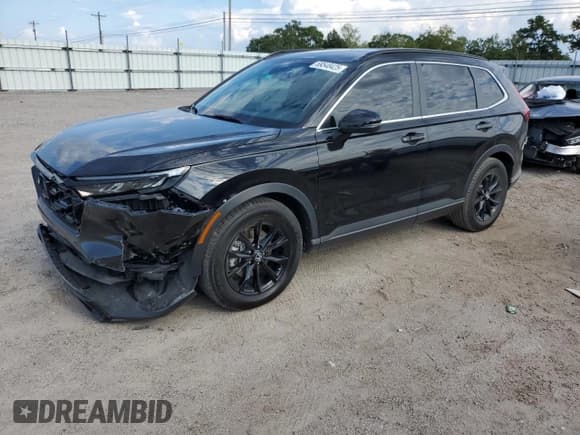 ✅ 2023 Honda CR-V Sport • VIN: 7FARS5H56PE004715 • Лот: 69548425. Опубликован ранее на Copart с пробегом 43 956 миль. Бесплатный доступ к архиву аукционных продаж из США и подробный отчёт об истории автомобиля на DreamBid. Изображение 1.