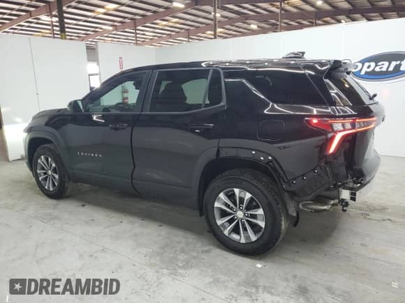 2025 Chevrolet Equinox AWD LT z VIN 3GNAXPEG7SL253537, wystawiony jako Copart lot #55297615 z przebiegiem 2 120 mil mil oraz Czysty tytuł • Clean title. Historia ofert i sprzedaży dostępna na DreamBid. Obrazek 2.