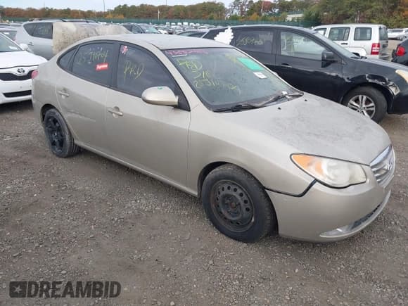 ✅ 2010 Hyundai Elantra SE • VIN: KMHDU4AD3AU881684 • Lot: 43552403. Listed on IAAI with Not provided. Free auction sales archive from the USA and detailed vehicle history report at DreamBid. Image 1.