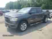 2024 Ram 1500 Big Horn с VIN 1C6RRFFGXRN177957, выставлен на аукционе Copart как лот 59844125 с пробегом 17 465 миль миль и Списание • Salvage title. История ставок и продаж доступна на DreamBid. Изображение 1.