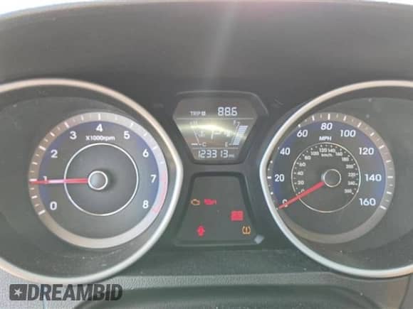 2016 Hyundai Elantra Sport with VIN KMHDH4AH2GU609708, listed as a Copart auction lot 86823675 with 123,313 mi miles and Clean title. Bid and sale history available at DreamBid. Image 9.