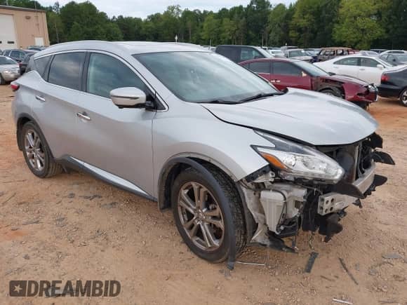 2016 Nissan Murano Platinum с VIN 5N1AZ2MG5GN150529, выставлен на аукционе IAAI как лот 43057662 с пробегом 182 207 миль миль и . История ставок и продаж доступна на DreamBid. Изображение 1.