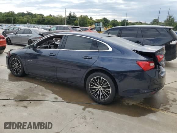2017 Chevrolet Malibu LS with VIN 1G1ZB5ST2HF162624, listed as a Copart auction lot 70811605 with Not provided miles and Salvage title. Bid and sale history available at DreamBid. Image 2.