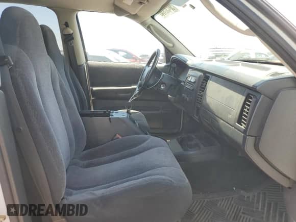 2004 Dodge Dakota SLT with VIN 1D7HL48K94S589444, listed as a Copart auction lot 58430314 with 126,032 mi miles and Salvage title. Bid and sale history available at DreamBid. Image 7.