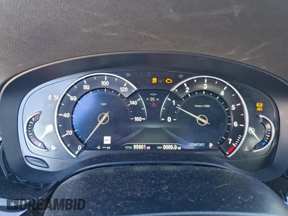 ✅ 2019 BMW 5 Series 530i • VIN: WBAJA5C56KG901158 • Lot: 95908085. Listed on Copart with 95,601 mi. Free auction sales archive from the USA and detailed vehicle history report at DreamBid. Image 9.