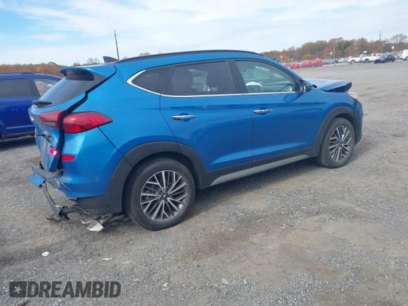✅ 2020 Hyundai Tucson SEL • VIN: KM8J33ALXLU109175 • Lot: 43562629. Listed on IAAI with 23,071 mi. Free auction sales archive from the USA and detailed vehicle history report at DreamBid. Image 4.