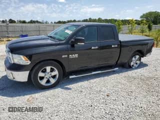 2017 Ram 1500 Big Horn with VIN 1C6RR6GT5HS695616, listed as a Copart auction lot 57617325 with 139,942 mi miles and Salvage title. Bid and sale history available at DreamBid. Image 1.
