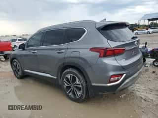 2019 Hyundai Santa Fe Ultimate z VIN 5NMS5CAA4KH106098, wystawiony jako Copart lot #81374645 z przebiegiem 79 380 mil mil oraz Szkoda całkowita • Salvage title. Historia ofert i sprzedaży dostępna na DreamBid. Obrazek 2.