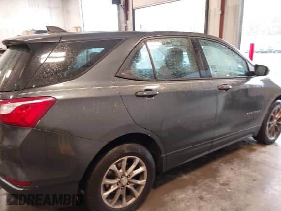 2018 Chevrolet Equinox LS with VIN 3GNAXHEV7JS568914, listed as a IAAI auction lot 43582395 with 189,385 mi miles and . Bid and sale history available at DreamBid. Image 13.