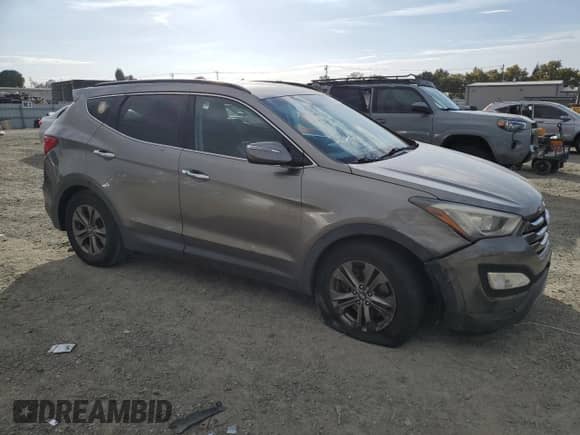 2013 Hyundai Santa Fe Sport with VIN 5XYZUDLB7DG001176, listed as a Copart auction lot 87283175 with 164,378 mi miles and Salvage title. Bid and sale history available at DreamBid. Image 4.
