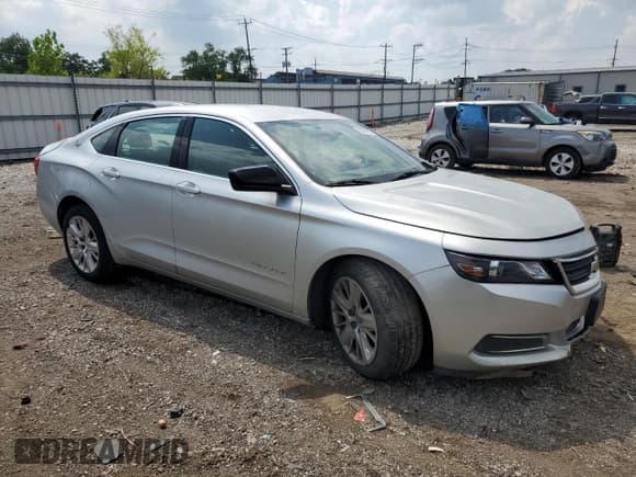 ✅ 2016 Chevrolet Impala LS • VIN: 2G11X5SA8G9205447 • Lot: 68303985. Listed on Copart with 114,563 mi. Free auction sales archive from the USA and detailed vehicle history report at DreamBid. Image 4.
