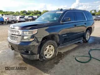 2018 Chevrolet Tahoe LS with VIN 1GNSCAKC3JR109733, listed as a Copart auction lot 85491905 with 150,122 mi miles and Clean title. Bid and sale history available at DreamBid. Image 1.