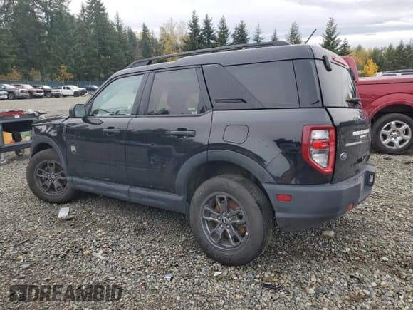 ✅ 2024 Ford Bronco Sport Big Bend • VIN: 3FMCR9B66RRE39124 • Lot: 90882125. Listed on Copart with 46,681 mi. Free auction sales archive from the USA and detailed vehicle history report at DreamBid. Image 2.