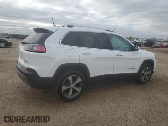✅ 2019 Jeep Cherokee Limited • VIN: 1C4PJMDX9KD232148 • Lot: 80069964. Listed on Copart with 99,165 mi. Free auction sales archive from the USA and detailed vehicle history report at DreamBid. Image 3.