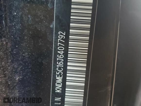 ✅ 2018 Kia Sedona SX-L • VIN: KNDME5C16J6407792 • Lot: 70961095. Listed on Copart with 104,133 mi. Free auction sales archive from the USA and detailed vehicle history report at DreamBid. Image 14.