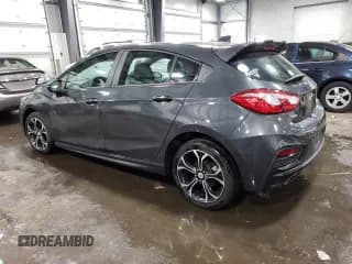 ✅ 2019 Chevrolet Cruze LT • VIN: 3G1BE6SM1KS583289 • Lot: 53042243. Listed on Copart with 53,236 mi. Free auction sales archive from the USA and detailed vehicle history report at DreamBid. Image 2.