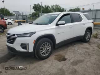 2023 Chevrolet Traverse LT с VIN 1GNEVHKW8PJ176216, выставлен на аукционе Copart как лот 66792645 с пробегом 21 456 миль миль и Списание • Salvage title. История ставок и продаж доступна на DreamBid. Изображение 1.