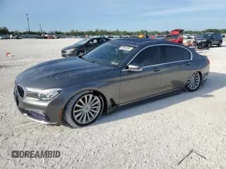 ✅ 2017 BMW 7 Series 740i xDrive • VIN: WBA7E4C31HGV23346 • Lot: 49840905. Listed on Copart with 155,047 mi. Free auction sales archive from the USA and detailed vehicle history report at DreamBid. Image 1.