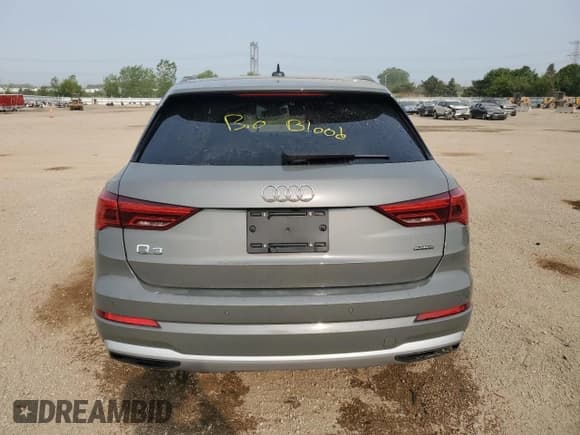 ✅ 2020 Audi Q3 Premium • VIN: WA1AECF35L1003798 • Lot: 59208075. Listed on Copart with Not provided. Free auction sales archive from the USA and detailed vehicle history report at DreamBid. Image 6.