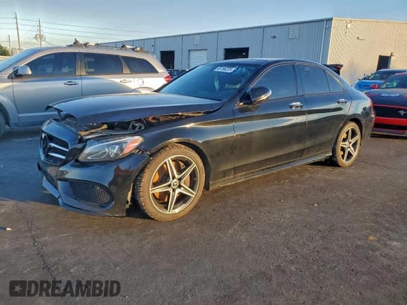 ✅ 2017 Mercedes-Benz C 300 • VIN: 55SWF4KB6HU221175 • Lot: 95156235. Listed on Copart with 185,302 mi. Free auction sales archive from the USA and detailed vehicle history report at DreamBid. Image 1.